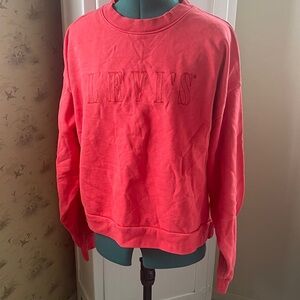 Levi's Vibrant Red Crewneck